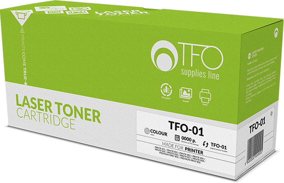 Cartouche de toner laser Zwart (TN-243 / TN-247), Convient pour Brother  DCP-L3510CDW