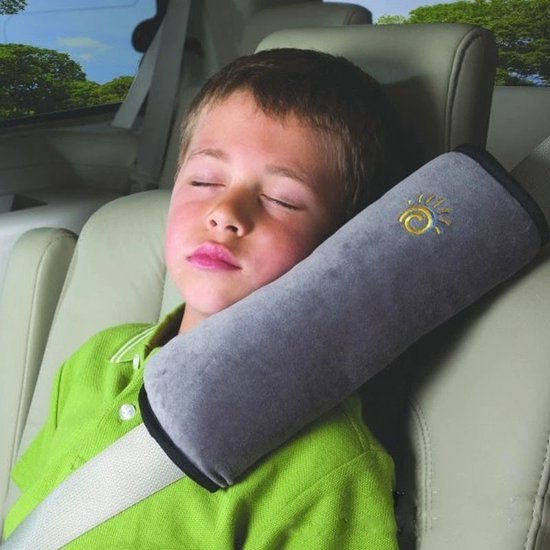 Coussin de sommeil de voiture pour enfants et adultes, oreiller