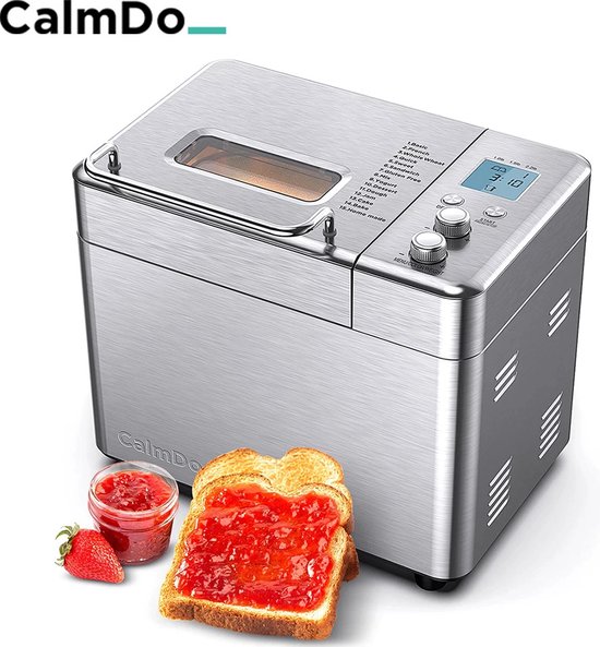 Machine à Machines à pain CalmDo - Machines à pain - Multifonctions -  Capacité 1kg | bol.com