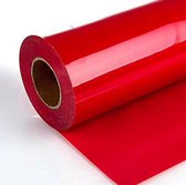 Thermocollant T-shirt vinyle - T-shirt vinyle Heat - 150 x 30 cm - Rouge