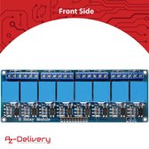 AZDelivery 8-Relay Module 5V met Optocoupler Low-Level-Trigger compatibel met Arduino Inclusief E-Book! 1