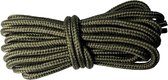 Lacets - Lacets - Lacets de baskets - Rond - Vert armée - Longueur du lacet 150 cm – épaisseur 4mm