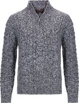 Life-Line - Marcel Sweater - Grijs - Heren - Outdoorsweater - Wandelsweater