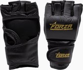 FORZA MMA HANDSCHOENEN - LEER - ZWART/GOLD