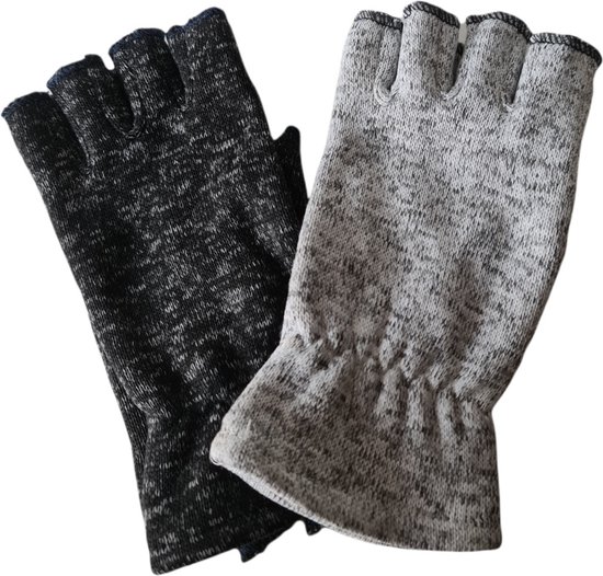 Warme Flip-Top Wanten Voor Kinderen - Vingerloze Handschoenen Met Knoopklep, One Size Roze Voor Jongens En Meisjes