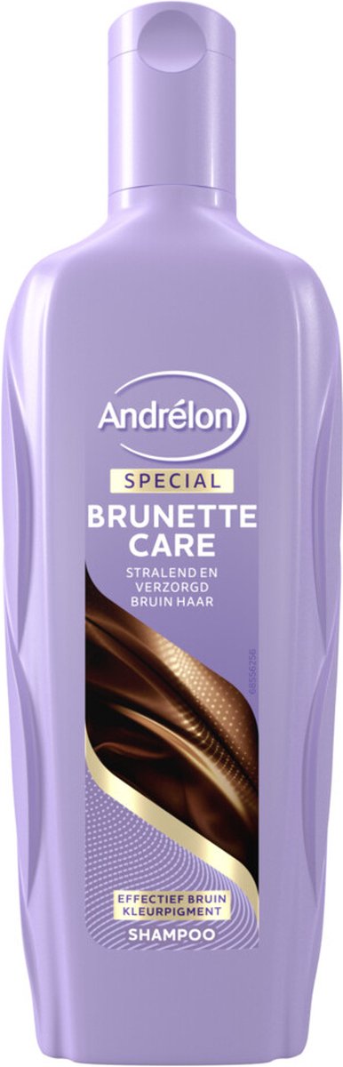 lotus kortademigheid breken Andrélon Brunette Care Shampoo - 6 x 300 ml - Voordeelverpakking | bol.com