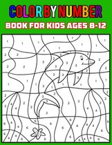 Color By Number Book For kids Ages 8-12