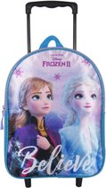 Disney Trolley-rugzak Frozen Ii Meisjes 31 Cm Polyester Blauw