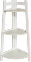 Gerimport Hoekkast Terra 28 X 40 X 76 Cm Hout Wit