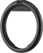 Orbitkey Sleutelhangers Orbitkey Ring All Black Zwart