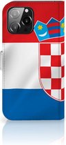GSM Hoesje Geschikt voor iPhone 13 Pro Max Leuk Case Kroatië
