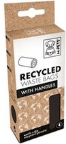 M-pets Hondenafvalzakjes 6,5 X 4,5 X 14 Cm Zwart 60 Stuks