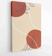 Canvas schilderij - Social media banner template. Editable mockup for stories, post, blog 4 -    – 1699497211 - 80*60 Vertical