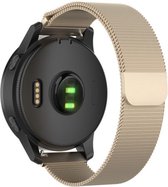 YONO Milanees Bandje 22mm - Horlogebandje geschikt voor Samsung Galaxy Watch 46mm / 3 (45mm) / Gear s3 - Polar Vantage M2 / Grit X - Huawei Watch GT 3 (pro) / 2 - Amazfit GTR - Champagne