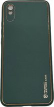 ZKl Telecom Telefoonhoesje - Back Cover - Geschikt Voor Xiaomi Redmi 9A - Groen