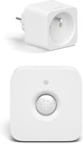 Philips Hue Combipack - Hue Smart Plug België en Bewegingssensor voor Binnen - Slimme Stekker