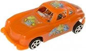 auto Toon Car junior 5,5 cm oranje