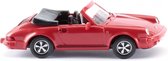 miniatuurauto Porsche 911 SC Cabriolet zink 1:87 rood