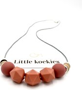 Little koekies - Mama voedingsketting - marmer - bijtketting - mama ketting - kraamcadeau - geboortekado - mama