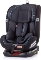 Autostoel Chipolino Journey Isofix - Autostoel - 0-36 kg - 360 graden draaibaar - Groep 0/1/2/3 - Ebony