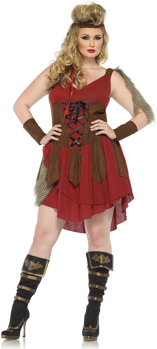Leg Avenue - Deadly Huntress - Plus Size - 1X-2X (85131X08036) /Plus Size Costum