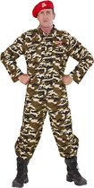 Widmann - Leger & Oorlog Kostuum - Rambo Soldaat - Volwassen Man - Groen - Large - Carnavalskleding - Verkleedkleding