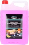 Liquide lave-glace Protecton 5L, rose, bouchon rouge. Prêt à l'emploi, été, anti-insectes.