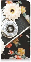 Bookcover Geschikt voor iPhone 13 Pro Smart Cover Vintage Camera