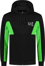 EA7 Colour Flash Trui - Mannen - zwart - groen