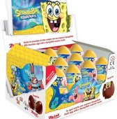 Sponge Bob chocolade verrassing eieren 24x 20 gram