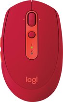 Bol.com Logitech M590 Multi-Device - Silent Draadloze Muis - Rood aanbieding