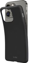 Apple iPhone 13 Pro Max Hoesje - SBS - Polo Serie - TPU Backcover - Zwart - Hoesje Geschikt Voor Apple iPhone 13 Pro Max