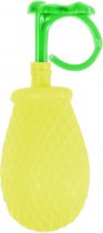 mini-waterspuiter Ring junior 7 cm geel/groen