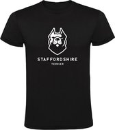 Staffordshire Terrier Heren T-shirt | Hond | Dier | Dierendag | Huisdier | Vriend | Grappig | Cadeau | Zwart