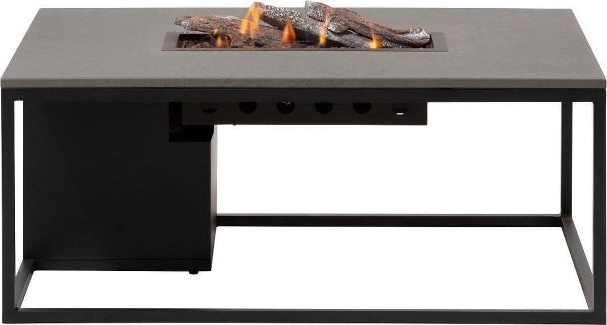 Cosi Fires Cosiloft Lounge Vuurtafel 120 Cm Zwart - Grey Top