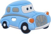 Chewzoo® - Stoere Bijtketting - Auto Cartoon - Licht Blauw