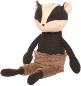 knuffel Beck Badger junior 40 cm pluche bruin