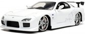 auto Fast & Furious 1993 Mazda RX-7 1:24 die-cast wit