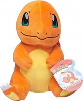 knuffel Charmander junior 20 cm pluche oranje/geel