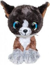 Knuffel kat Forest 15 cm bruin