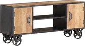 Tv meubel 110x30x49 cm massief gerecycled hout