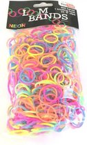 loombandjes neon junior rubber 625-delig