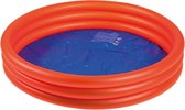 opblaaszwembad junior 122 x 23 cm PVC rood/blauw