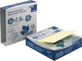 post-its Z-notes recycled 7,5 cm papier geel 100 stuks