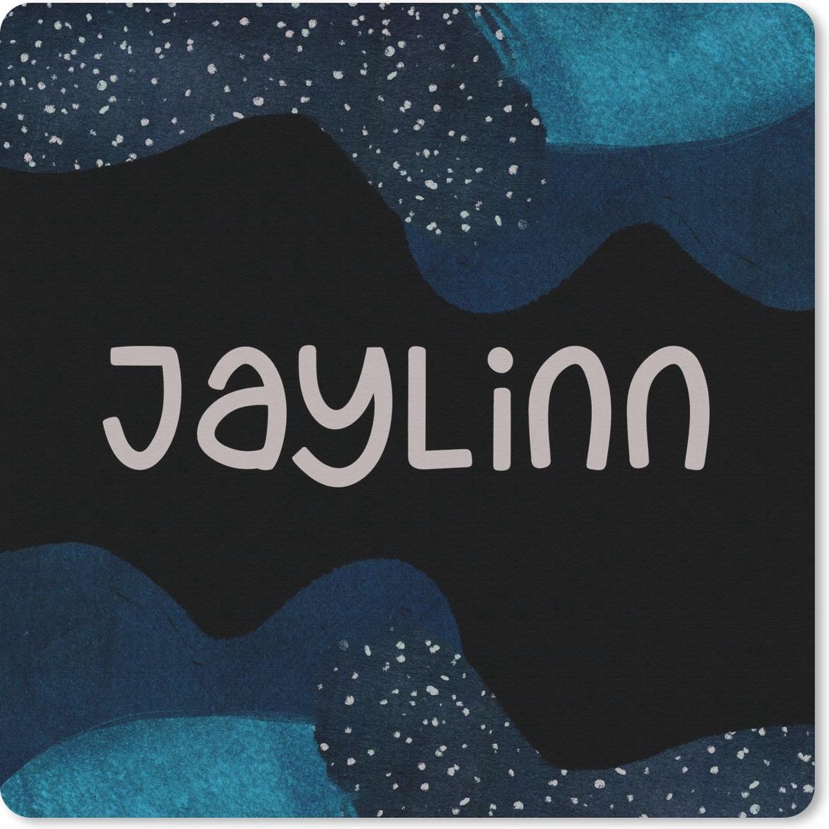 Muismat 20x20 cm - Mousepad Jaylinn - Pastel - Meisje - Muismatten