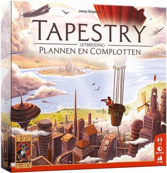 Afbeelding van het spel uitbreiding Tapestry Plannen en Complotten 59-delig
