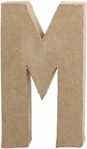 papier-m√¢ch√© letter M 20,5 cm