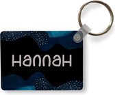Sleutelhanger - Hannah - Pastel - Meisje - Uitdeelcadeautjes - Plastic