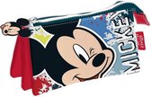 etui Mickey Mouse 21 x 3,5 x 11 cm polyester rood