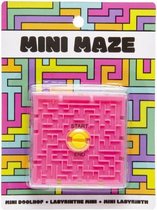 mini labyrint 8 cm roze